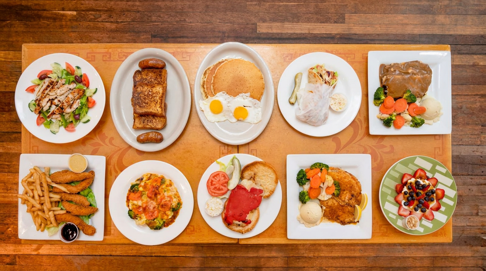 Everyday diner plates