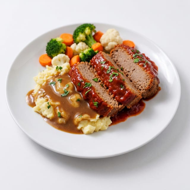 Baked Meatloaf.