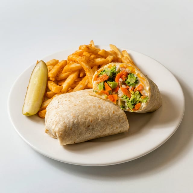 Fresh Veggie Wrap.