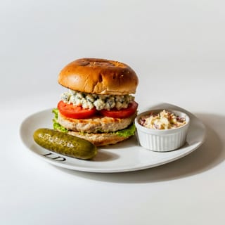 Cordon Bleu Turkey Burger