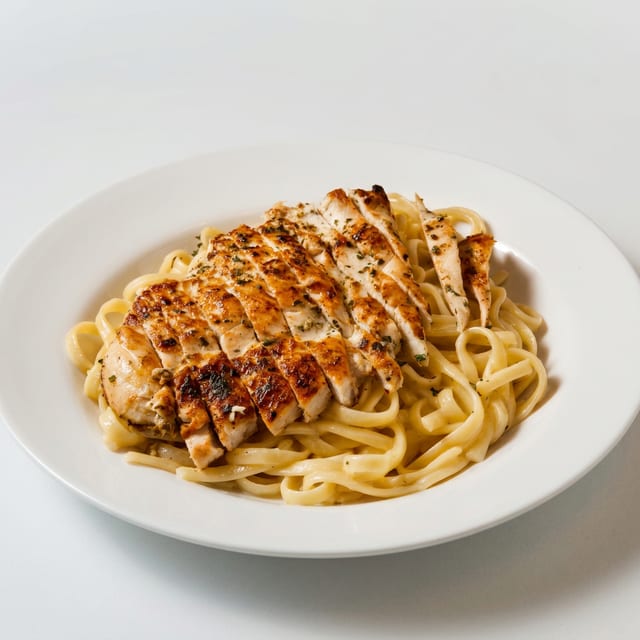 Linguini Alfredo.