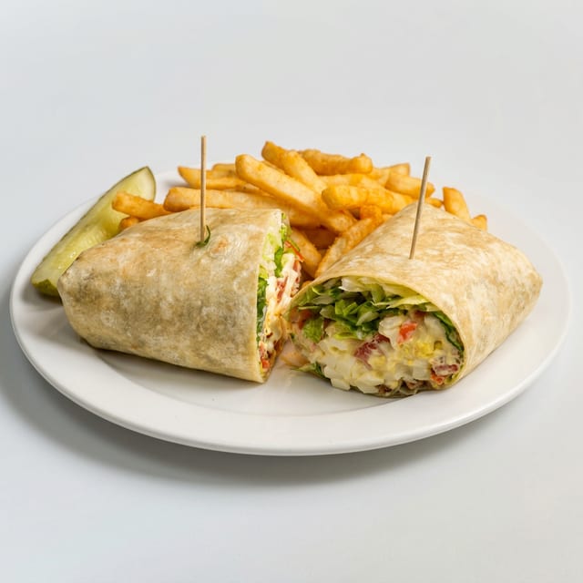 Egg Salad Wrap.