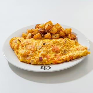 Lox & Onion Omelette