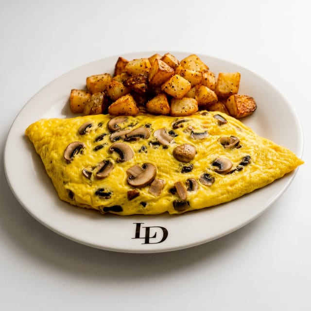 Mushroom Omelette.