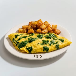 Spinach Omelette