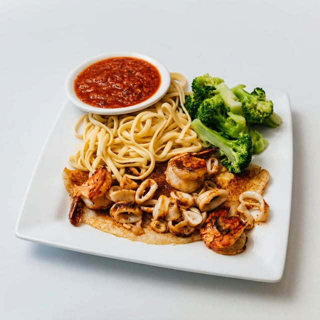 Seafood Combination.