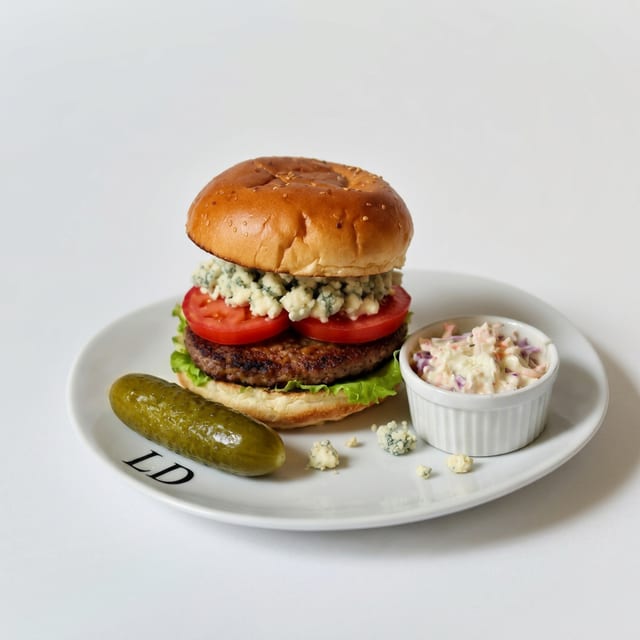 Cordon Bleu Burger.