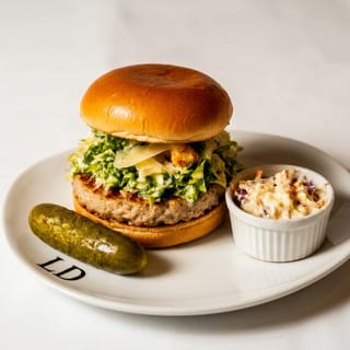 Turkey Caesar Burger