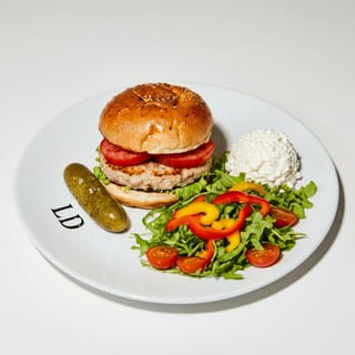 Diet Turkey Burger Platter